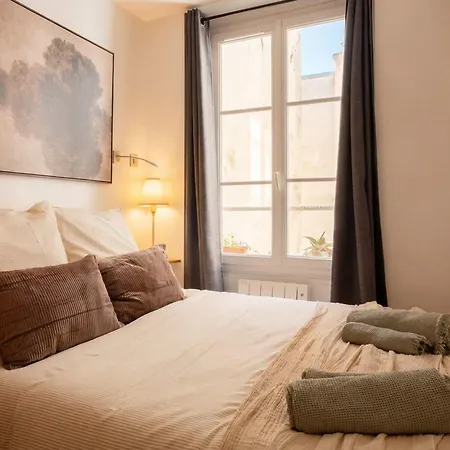 شقة Charming Renovated 1br Marais Pompidou باريس